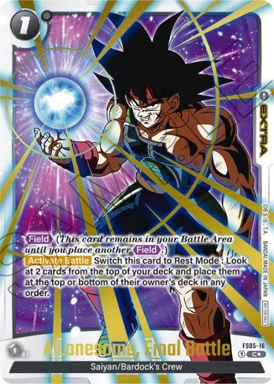 A Lonesome Final Battle Championship Pack 02 Gold FS05-16 Tournament and Championship Promos Fusion World card