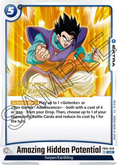 Amazing Hidden Potential FB04-049 Ultra Limit Release Event Cards Fusion World card