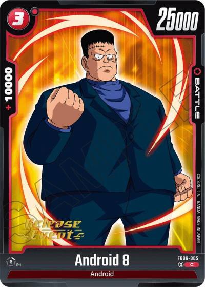 Android 8 FB06-005 Rivals Clash Release Event Cards Fusion World card
