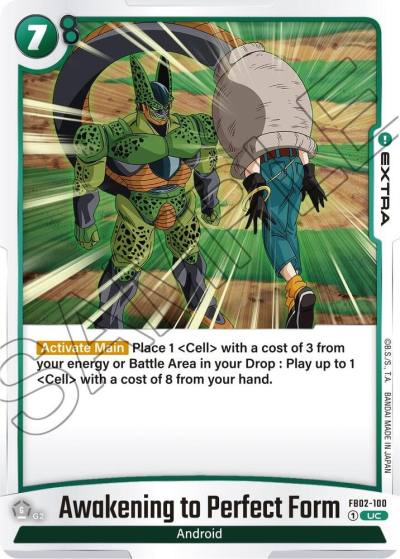 Awakening to Perfect Form FB02-100 Blazing Aura Fusion World card