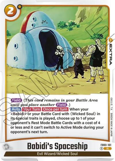 Babidis Spaceship FB03-101 Raging Roar Fusion World card