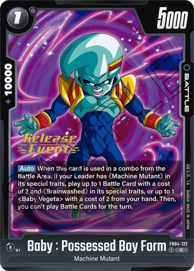 Baby Possessed Boy Form FB04-122 Ultra Limit Release Event Cards Fusion World card