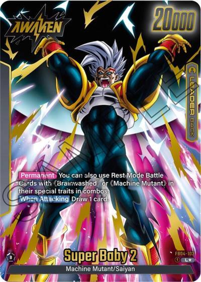 Baby Vegeta Super Baby 2 Alternate Art FB04-103 Ultra Limit Fusion World card