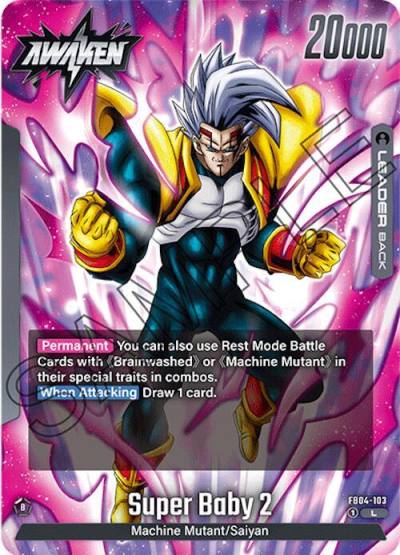 Baby Vegeta Super Baby 2 FB04-103 Ultra Limit Fusion World card