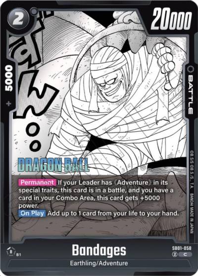 Bandages SB01-058 Manga Booster 01 Fusion World card