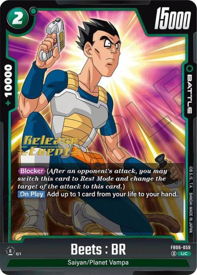 Beets BR FB06-059 Rivals Clash Release Event Cards Fusion World card