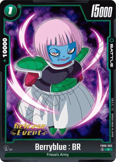 Berryblue BR FB06-065 Rivals Clash Release Event Cards Fusion World card