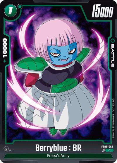Berryblue BR FB06-065 Rivals Clash Fusion World card