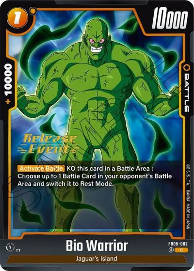Bio Warrior FB05-082 New Adventure Release Event Cards Fusion World card