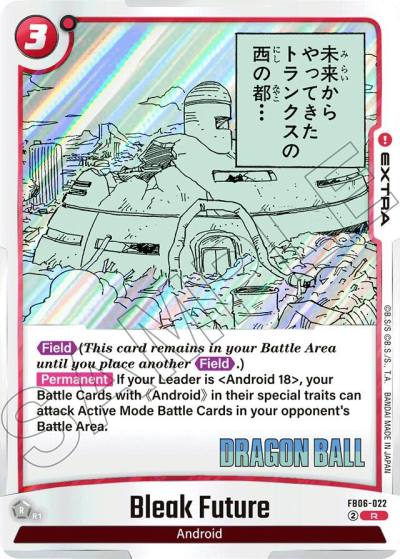 Bleak Future FB06-022 Manga Booster 01 Fusion World card