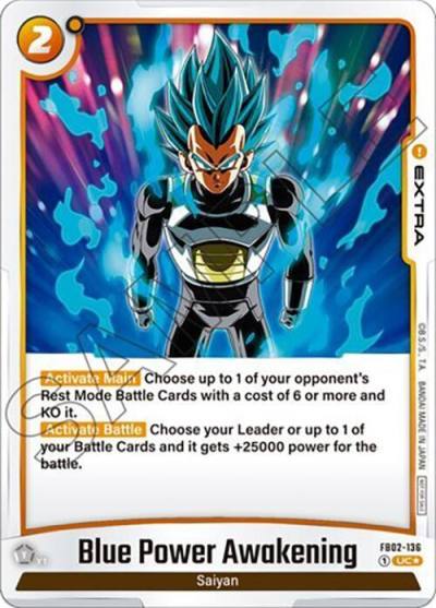 Blue Power Awakening Tournament Pack 02 FB02-136 Tournament and Championship Promos Fusion World card
