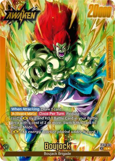 Boujack Alternate Art FB10-073 Cross Force Fusion World card