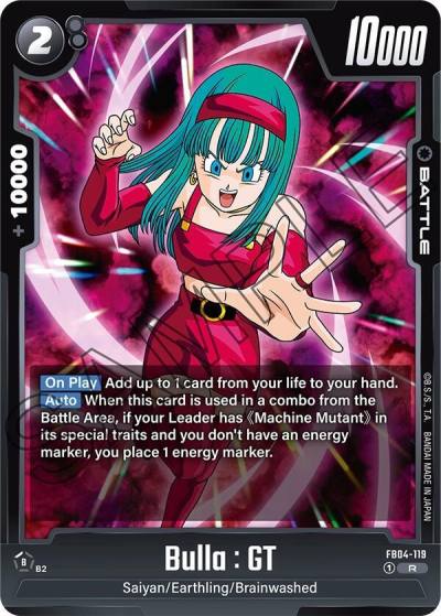 Bulla GT FB04-119 Ultra Limit Fusion World card