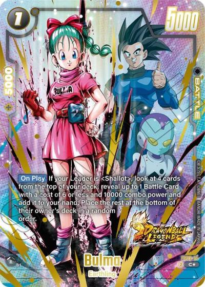 Bulma Bonus Pack Alternate Art FS09-14 Starter Deck 9: Shallot Fusion World card