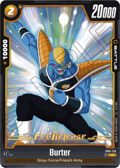 Burter FB01-126 Awakened Pulse Pre-Release Cards Fusion World card
