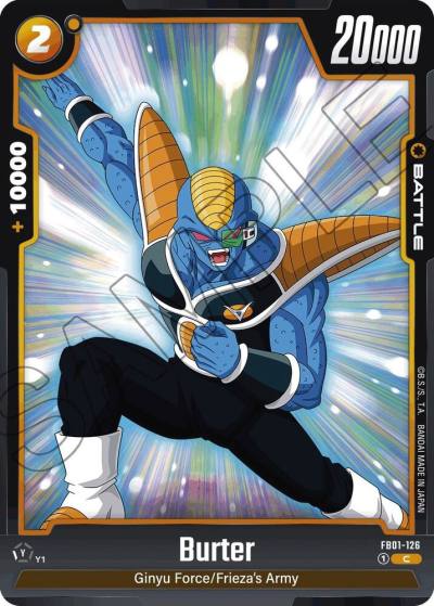 Burter FB01-126 Awakened Pulse Fusion World card