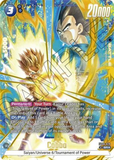 Cabba Alternate Art FB08-029 Saiyan's Pride Fusion World card