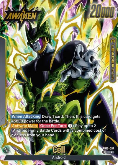 Cell Alternate Art FB10-097 Cross Force Fusion World card