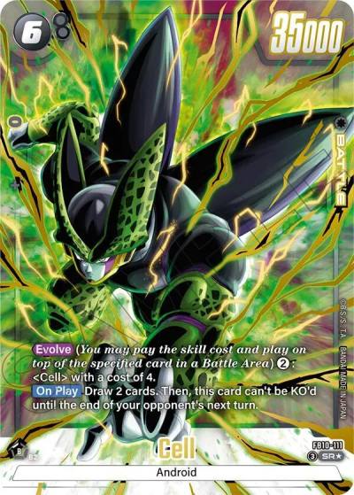 Cell Alternate Art FB10-111 Cross Force Fusion World card