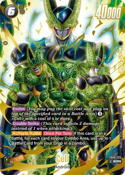 Cell Alternate Art FB10-123 Cross Force Fusion World card