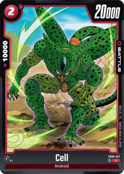 Cell FB06-017 Rivals Clash Fusion World card