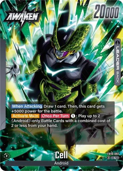 Cell FB10-097 Cross Force Fusion World card