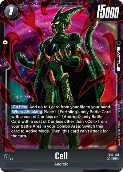 Cell FB10-108 Cross Force Fusion World card
