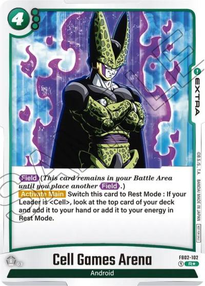 Cell Games Arena Championship Pack 02 FB02-102 Tournament and Championship Promos Fusion World card