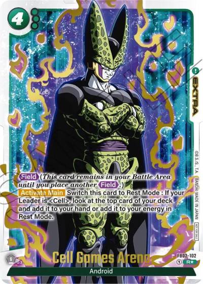 Cell Games Arena Championship Pack 02 Gold FB02-102 Tournament and Championship Promos Fusion World card