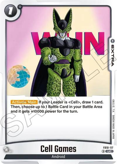 Cell Games FB10-117 Cross Force Fusion World card