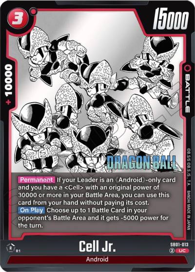 Cell Jr SB01-013 Manga Booster 01 Fusion World card
