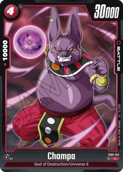 Champa FB01-011 Awakened Pulse Fusion World card