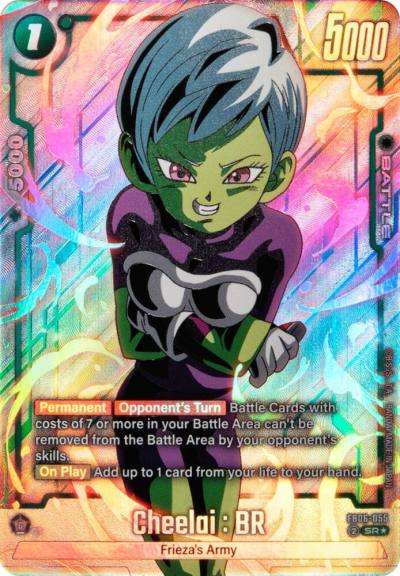 Cheelai BR Alternate Art FB06-055 Rivals Clash Fusion World card