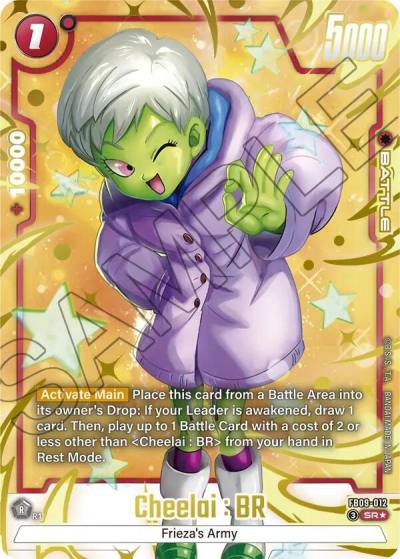 Cheelai BR Alternate Art FB09-012 Dual Evolution Fusion World card