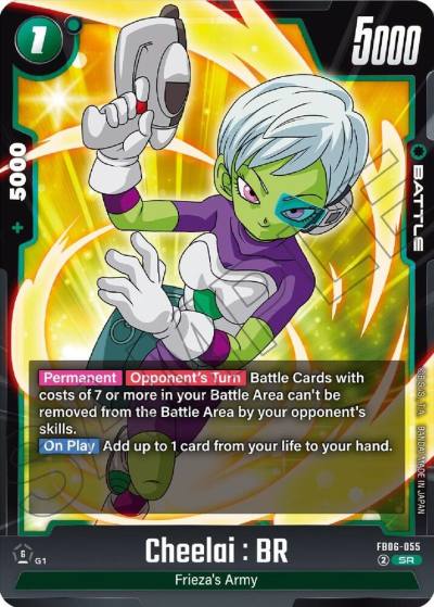 Cheelai BR FB06-055 Rivals Clash Fusion World card
