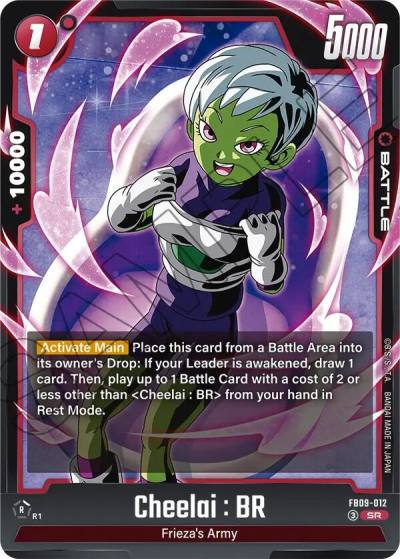 Cheelai BR FB09-012 Dual Evolution Fusion World card