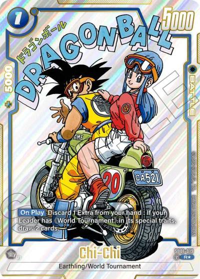 Chi Chi Alternate Art SB01-019 Manga Booster 01 Fusion World card