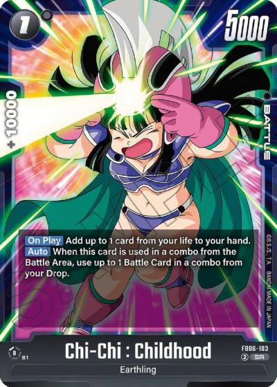 Chi Chi Childhood FB06-103 Rivals Clash Fusion World card