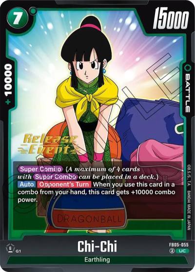 Chi Chi FB05-055 New Adventure Release Event Cards Fusion World card