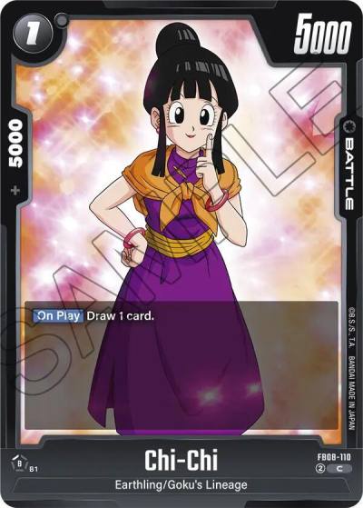 Chi Chi FB08-110 Saiyan's Pride Fusion World card