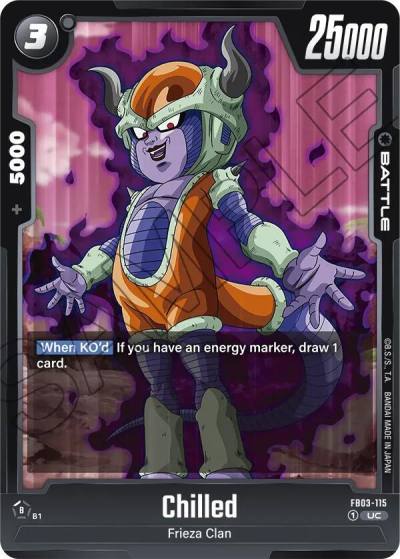 Chilled FB03-115 Raging Roar Fusion World card