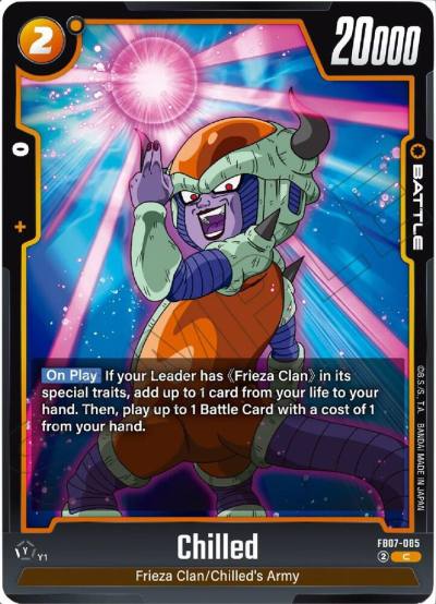 Chilled FB07-085 Wish For Shenron Fusion World card