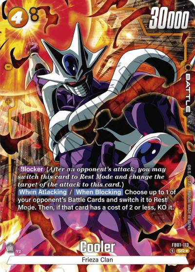 Cooler Alternate Art FB01-113 Awakened Pulse Fusion World card