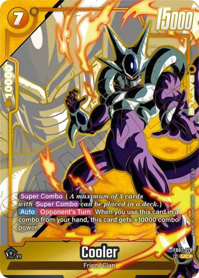 Cooler Alternate Art FB07-078 Wish For Shenron Fusion World card