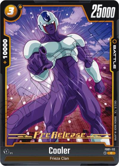 Cooler FB01-112 Awakened Pulse Pre-Release Cards Fusion World card