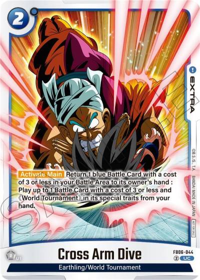 Cross Arm Dive Limited Pack 02 FB06-044 Tournament and Championship Promos Fusion World card