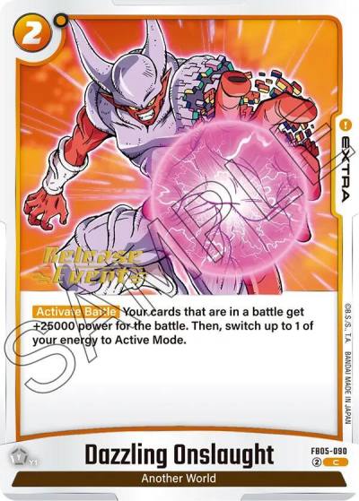 Dazzling Onslaught FB05-090 New Adventure Release Event Cards Fusion World card