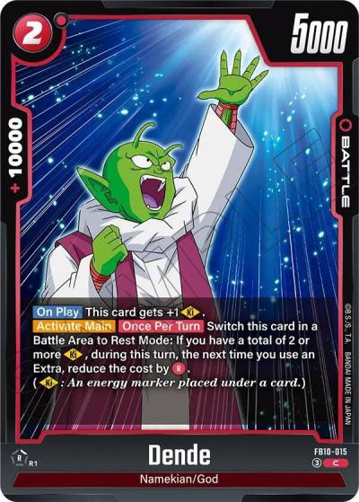 Dende FB10-015 Cross Force Fusion World card