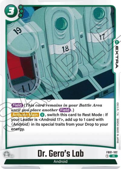 Dr Geros Lab FB01-102 Awakened Pulse Fusion World card