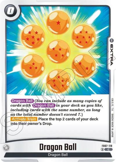 Dragon Ball FB07-119 Wish For Shenron Fusion World card